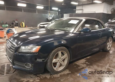 2010 Audi A5 2.0T Premium from USA, damaged, VIN WAULFAFHXAN009756